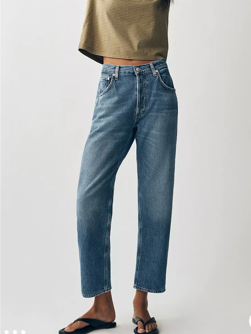 Citizens Winslow 26 relaxed straight leg jean $258